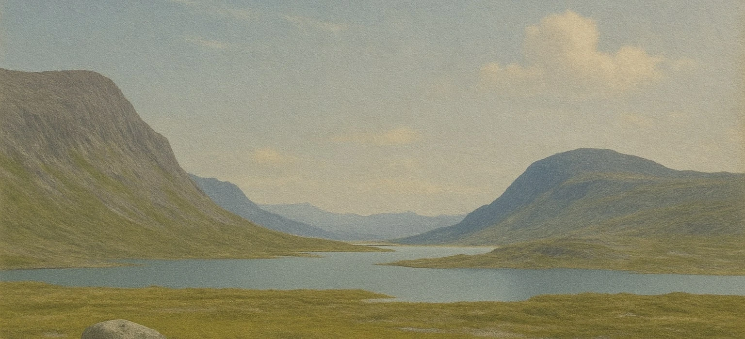 Picture of Swedish mountains