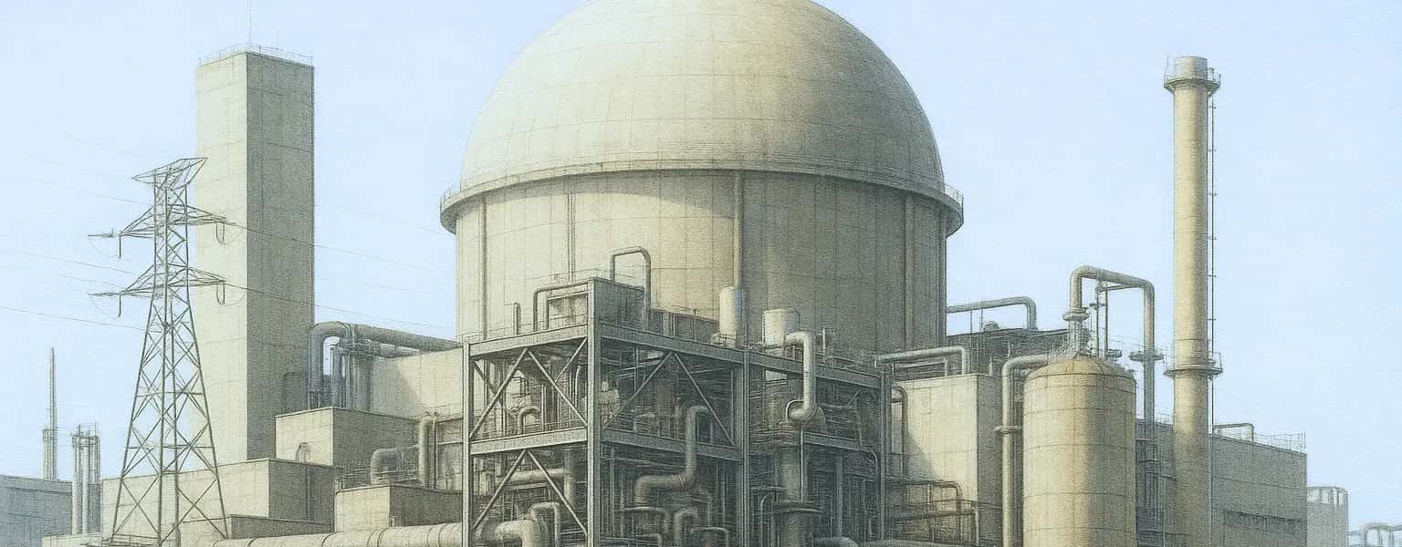 A nuclear power plant