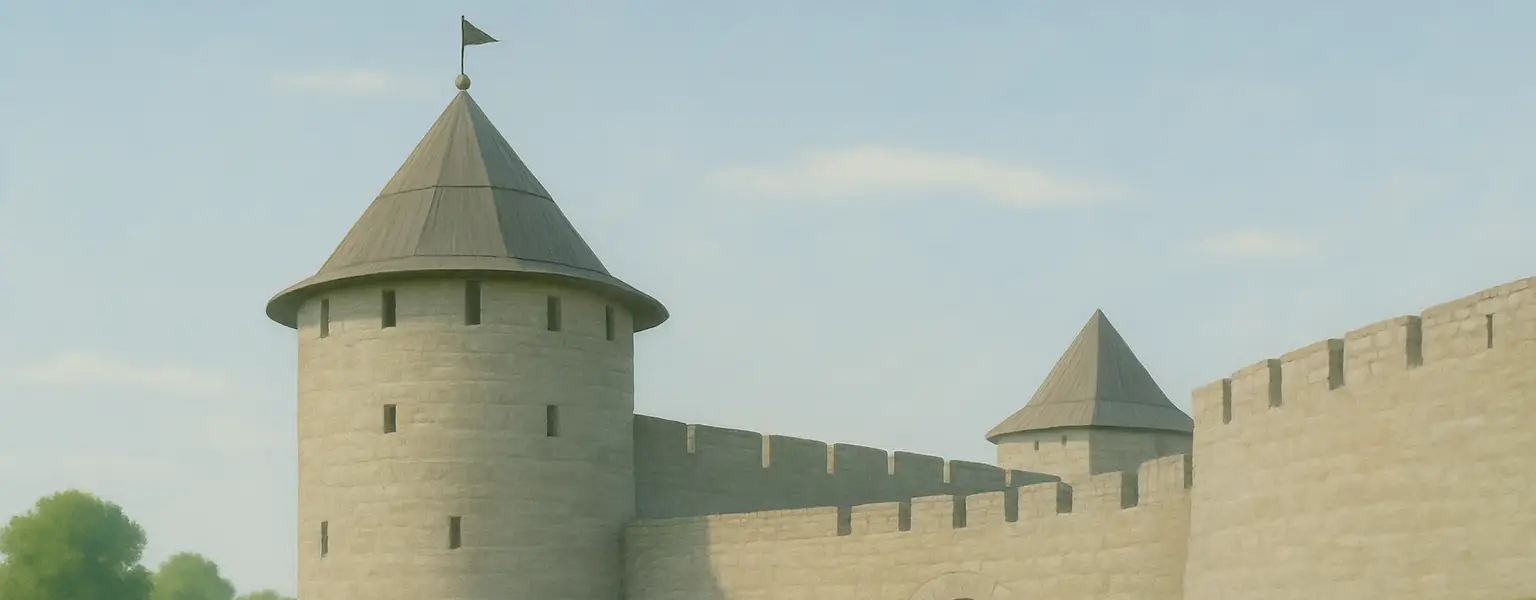 A historic stone castle